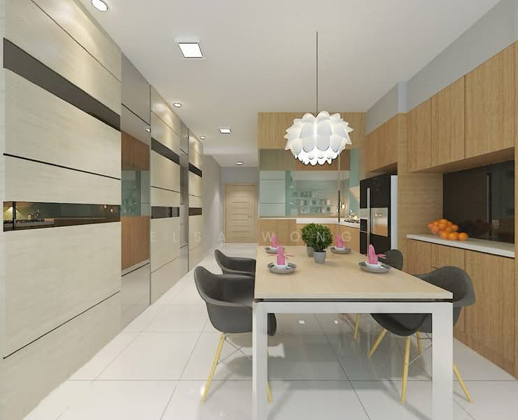 Service Residence for Sale at Setia Sky 88 - Elsa Wong - Dining Room - PropertyGuru.com.my