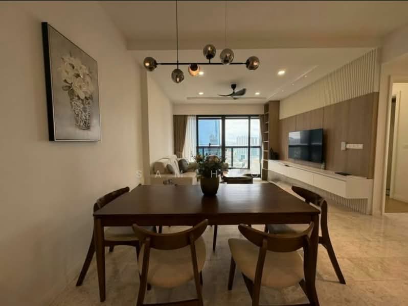 Service Residence for Rent at TRX Residences - Sam Hoo - Living Room - PropertyGuru.com.my