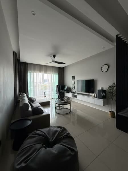 Service Residence for Rent at The Loft @ KK Times Square - Vui Onn Liaw - Living Room - PropertyGuru.com.my