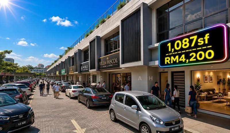 Shop for Rent in Kampung Sungai Kayu Ara (Petaling Jaya) - Jess Seah - Living Room - PropertyGuru.com.my