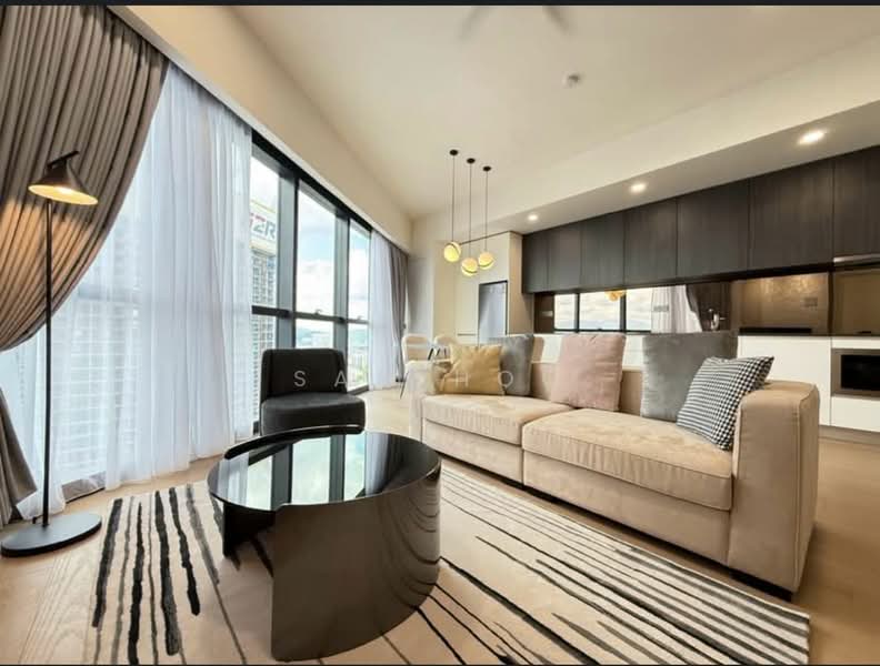 Service Residence for Rent at TRX Residences - Sam Hoo - Living Room - PropertyGuru.com.my