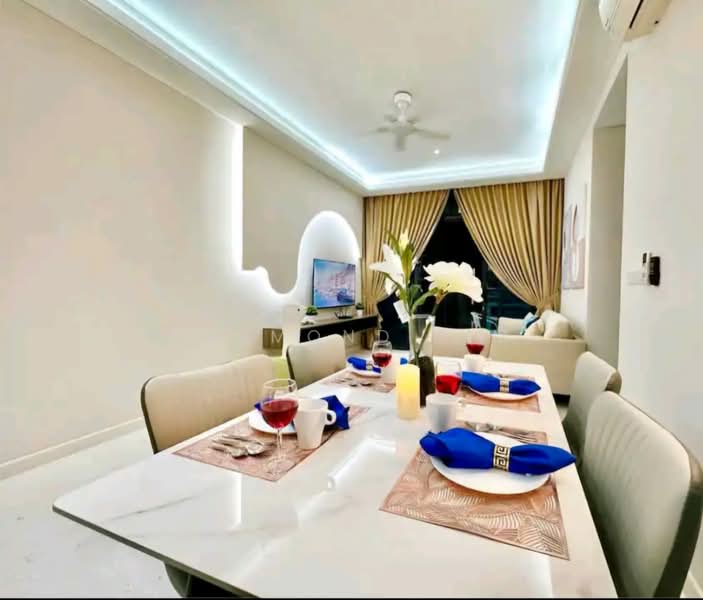 Servis Apartment untuk Disewa di Setia Sky 88 - Desmond Lim - Dining Room - PropertyGuru.com.my