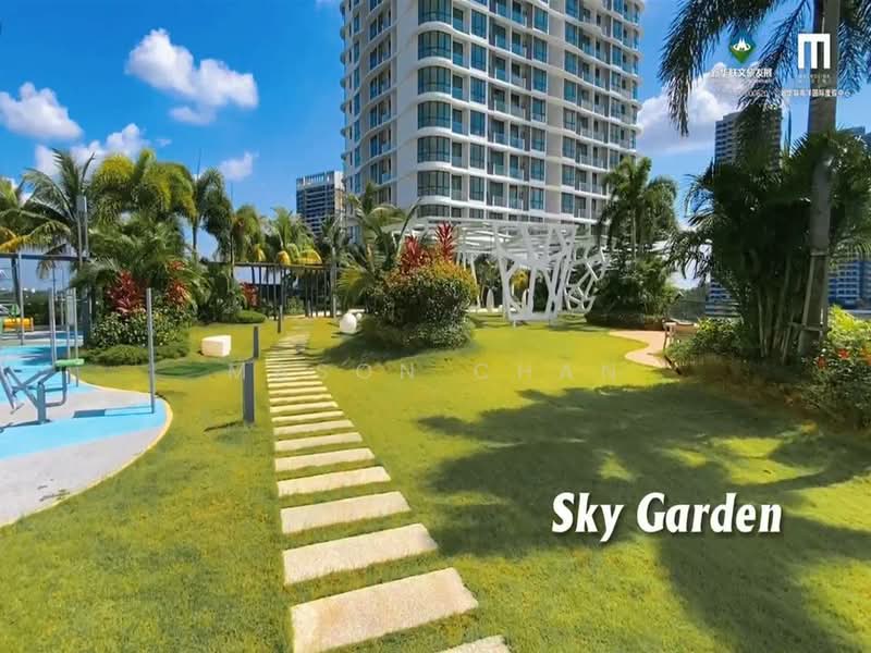 Servis Apartment untuk Disewa di The M @ Medini Macrolink - Mason Chan - Garden - PropertyGuru.com.my