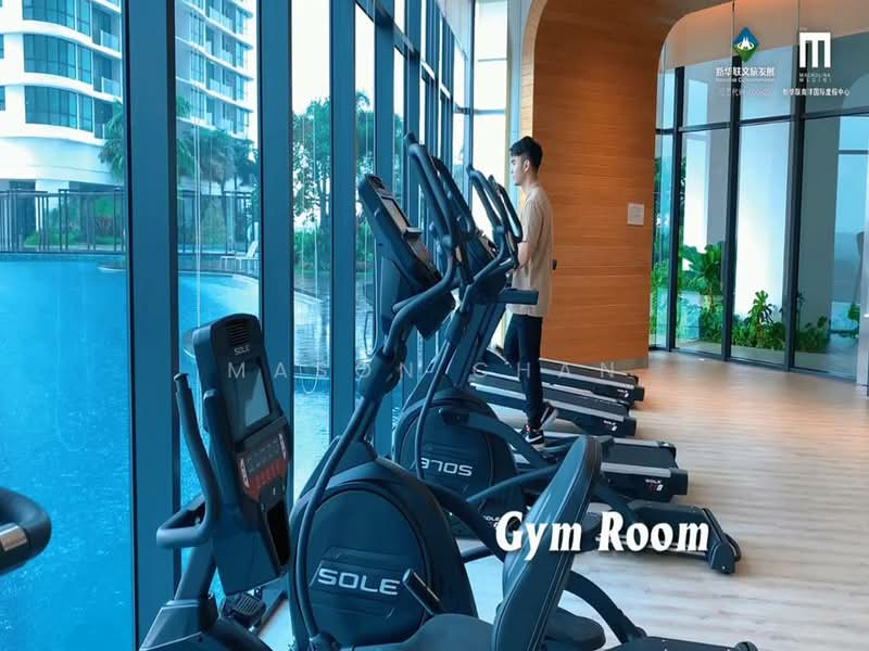 Servis Apartment untuk Disewa di The M @ Medini Macrolink - Mason Chan - Gym - PropertyGuru.com.my
