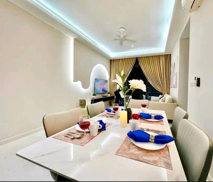 Service Residence for Rent at Setia Sky 88 - Fiona Nam - Dining Room - PropertyGuru.com.my