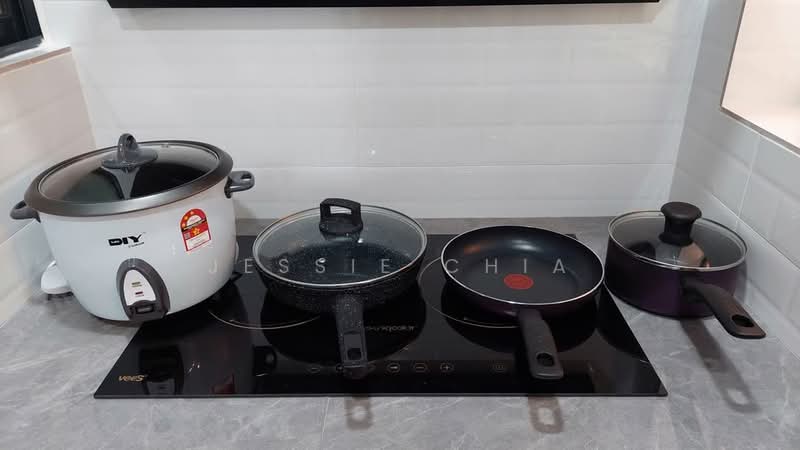 Service Residence for Rent at B11 Parkland Residence - Jessie Chia - Kitchen - PropertyGuru.com.my