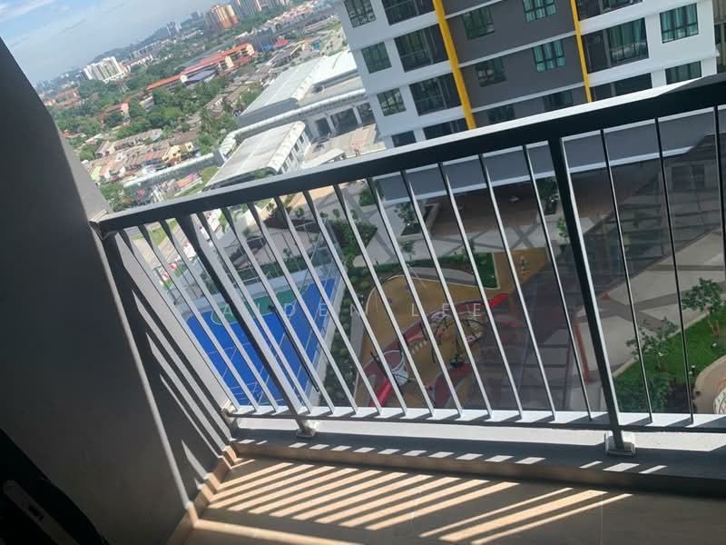 Service Residence for Rent at Parkland Residence - Aiden Lee - Balcony - PropertyGuru.com.my