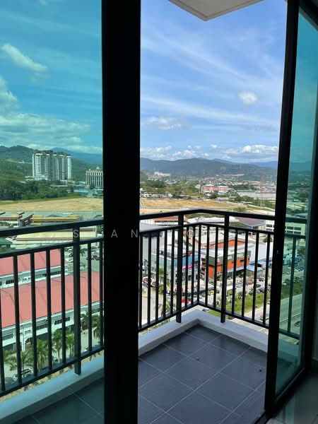 Servis Apartment untuk Dijual di V-Residensi 5 - Sean Yong - Balcony - PropertyGuru.com.my
