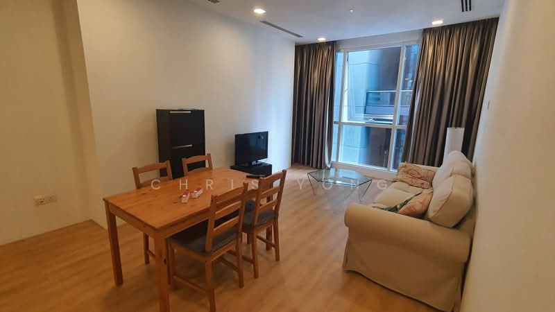 Servis Apartment untuk Disewa di Serviced Residence @ Binjai 8 - Chris Yong - Living Room - PropertyGuru.com.my