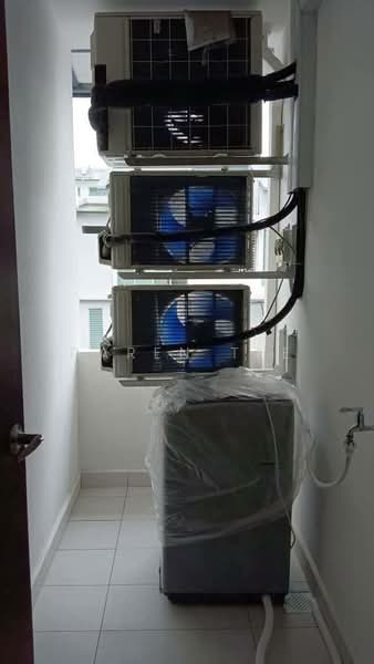Condominium for Rent at The Seed Taman Sutera Utama - Daren Tee - Balcony - PropertyGuru.com.my