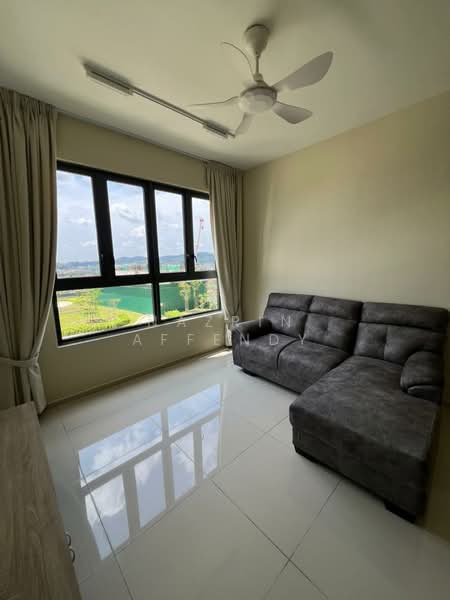 Servis Apartment untuk Disewa di Denai Alam : Ficus Peak - Nazrin Affendy - Living Room - PropertyGuru.com.my