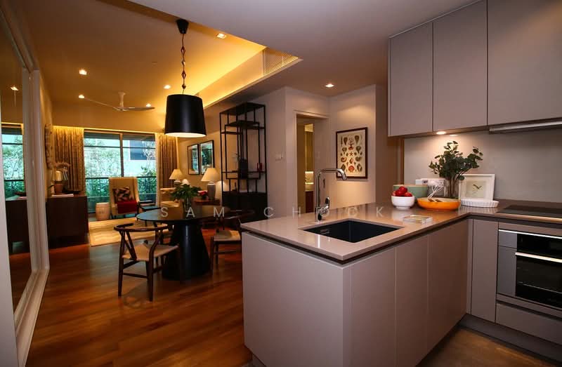 Service Residence for Rent at Stonor 3 - Sam Chock - Kitchen - PropertyGuru.com.my