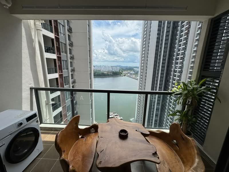 Service Residence for Rent at R&F Princess Cove Phase 1 - Daren Tee - Balcony - PropertyGuru.com.my