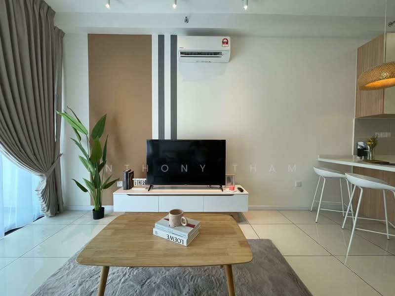 Servis Apartment untuk Dijual di The Address @ Maxim Pelangi - Anthony Tham - Living Room - PropertyGuru.com.my
