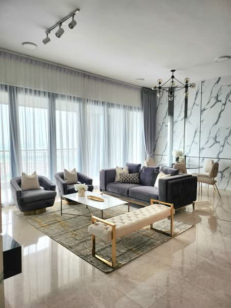 Service Residence for Rent at The Astaka @ 1 Bukit Senyum - Vyon Chee - Living Room - PropertyGuru.com.my
