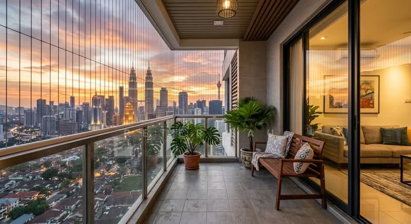 Kondominium untuk Dijual di Ayanna Resort Residences - Peter Lau - Balcony - PropertyGuru.com.my