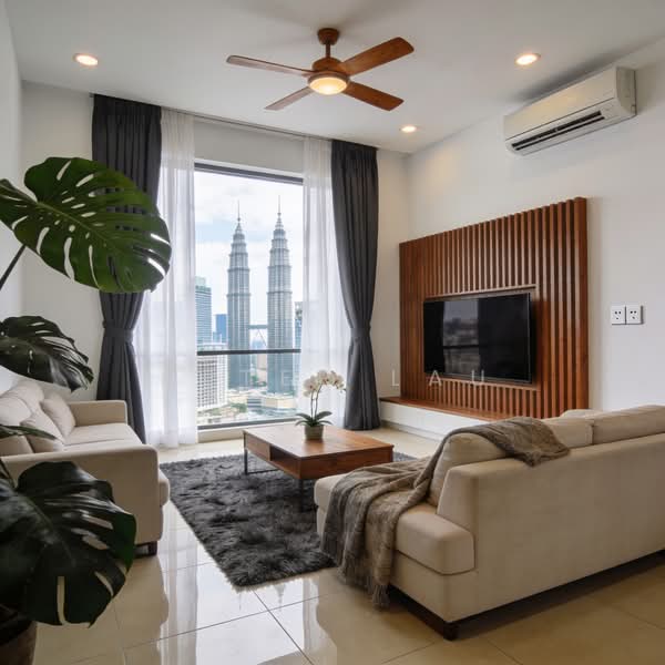 Kondominium untuk Dijual di Ayanna Resort Residences - Peter Lau - Living Room - PropertyGuru.com.my