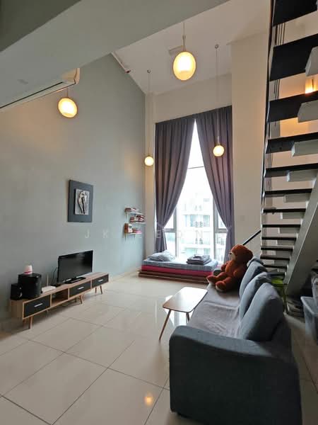 Servis Apartment untuk Dijual di The Scott Garden SOHO - JK Leong - Living Room - PropertyGuru.com.my
