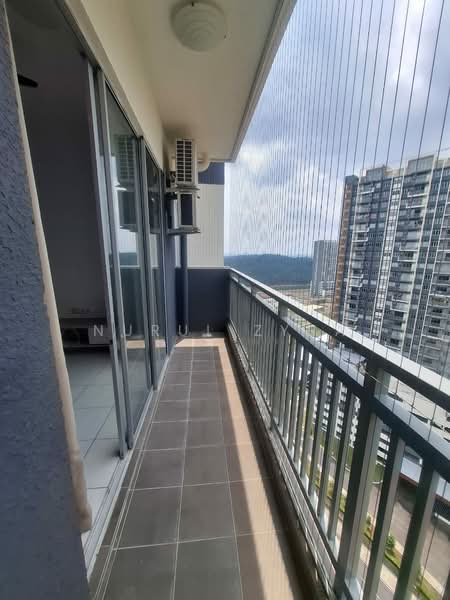 Kondominium untuk Disewa di Residensi Adelia 3 - Nurul Zyra - Balcony - PropertyGuru.com.my