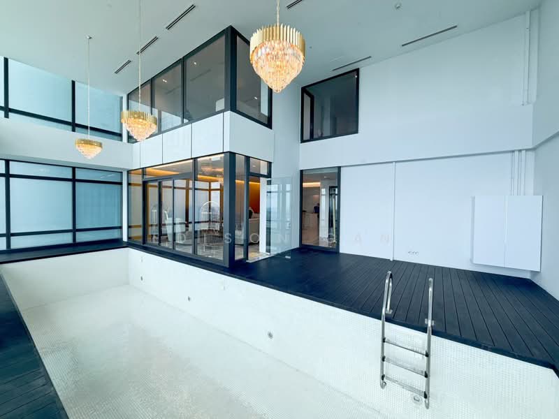 Service Residence for Rent at Four Seasons Place - Edison Gan - Pool - PropertyGuru.com.my