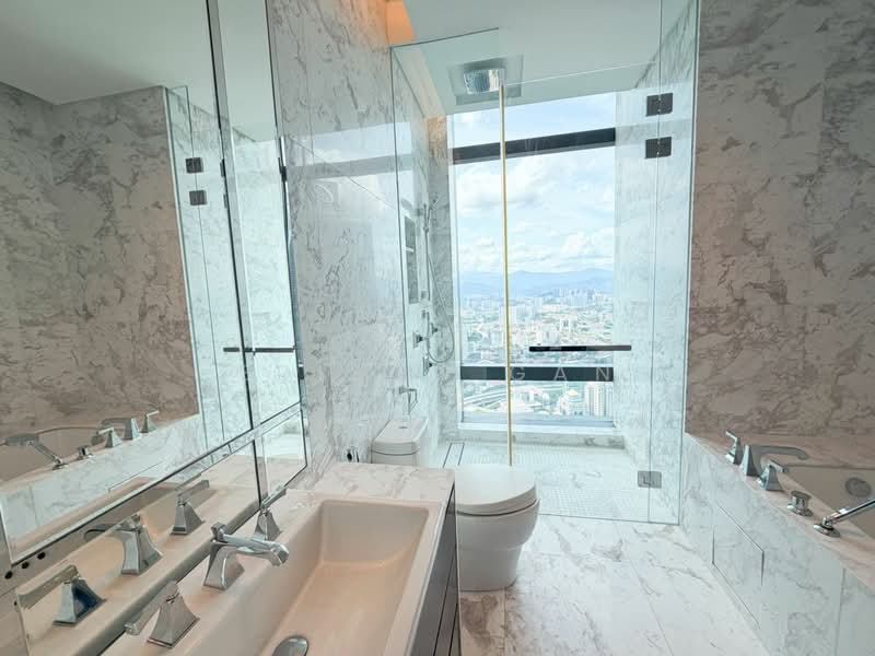Service Residence for Rent at Four Seasons Place - Edison Gan - Bathroom - PropertyGuru.com.my