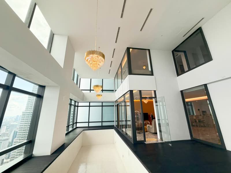 Service Residence for Rent at Four Seasons Place - Edison Gan - Living Room - PropertyGuru.com.my