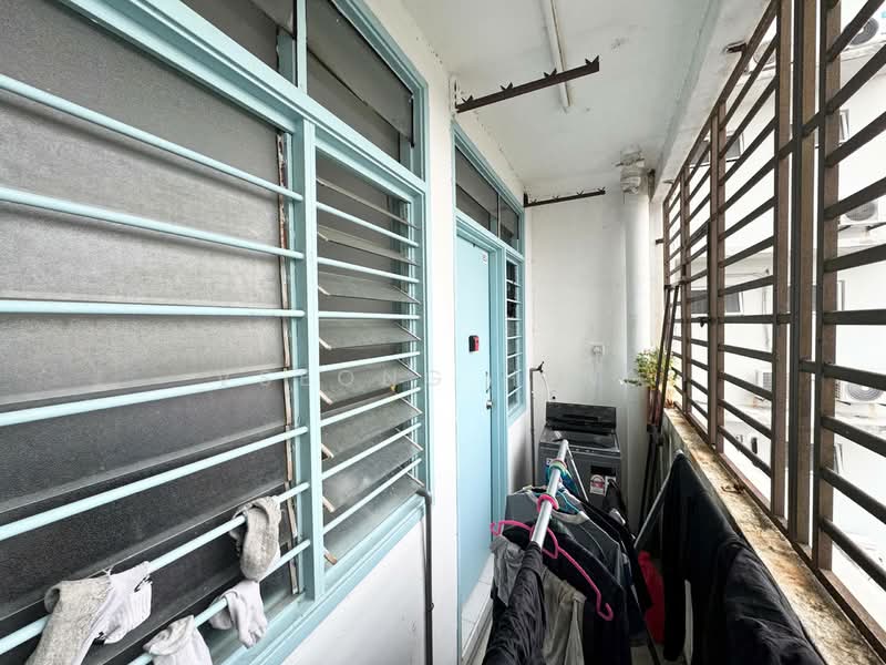 Service Residence for Sale at Nusa Perdana Apartment - Vseong Heng - Balcony - PropertyGuru.com.my