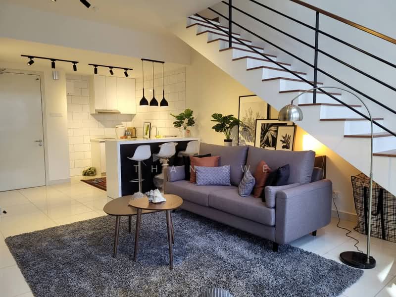 Servis Apartment untuk Disewa di Arte Mont Kiara - Ethan Swe - Living Room - PropertyGuru.com.my