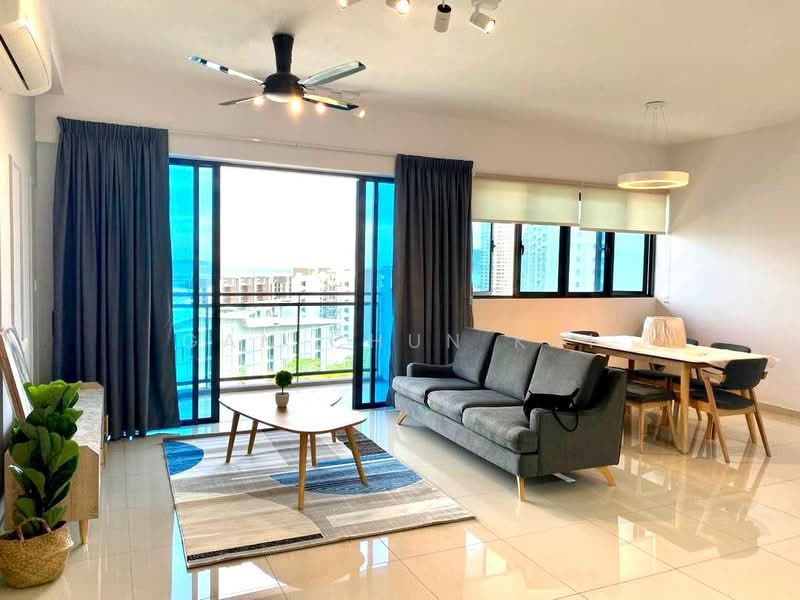 Kondominium untuk Disewa di Waterside Residence - Gan Chun Kai - Living Room - PropertyGuru.com.my