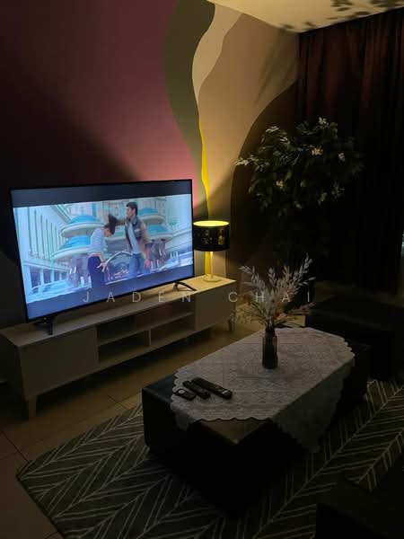 Servis Apartment untuk Disewa di The Loft @ ZetaPark - Jaden Chai - Living Room - PropertyGuru.com.my