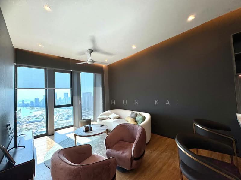 Service Residence for Rent at City of Dreams - Gan Chun Kai - Living Room - PropertyGuru.com.my