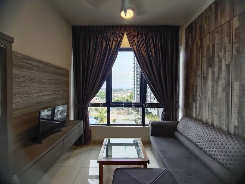 Servis Apartment untuk Disewa di Kiara Plaza - KK HEW - Living Room - PropertyGuru.com.my