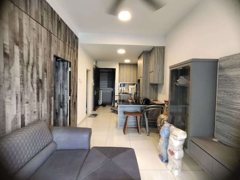 Servis Apartment untuk Disewa di Kiara Plaza - KK HEW - Living Room - PropertyGuru.com.my