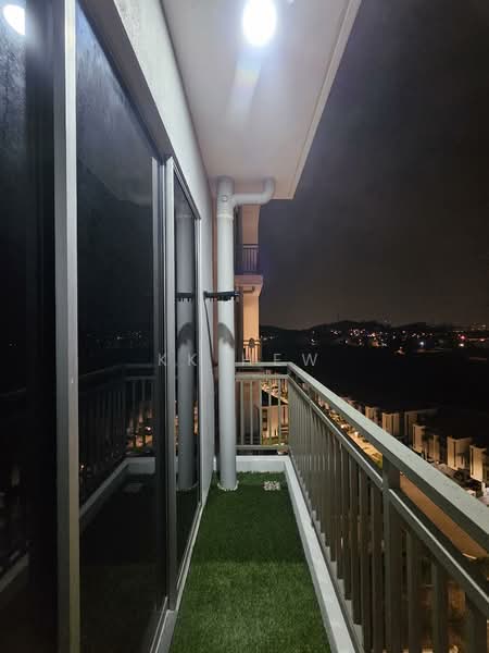 Pangsapuri untuk Disewa di Idaman Abadi - KK HEW - Balcony - PropertyGuru.com.my
