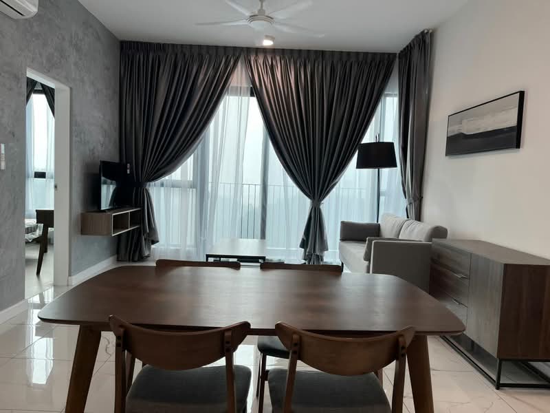 Servis Apartment untuk Disewa di Cubic Botanical - JC Tan - Living Room - PropertyGuru.com.my