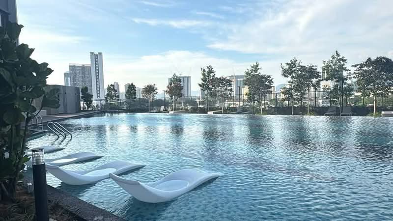 Apartment for Sale at Seruni Residence - Lisa Azila - Pool - PropertyGuru.com.my