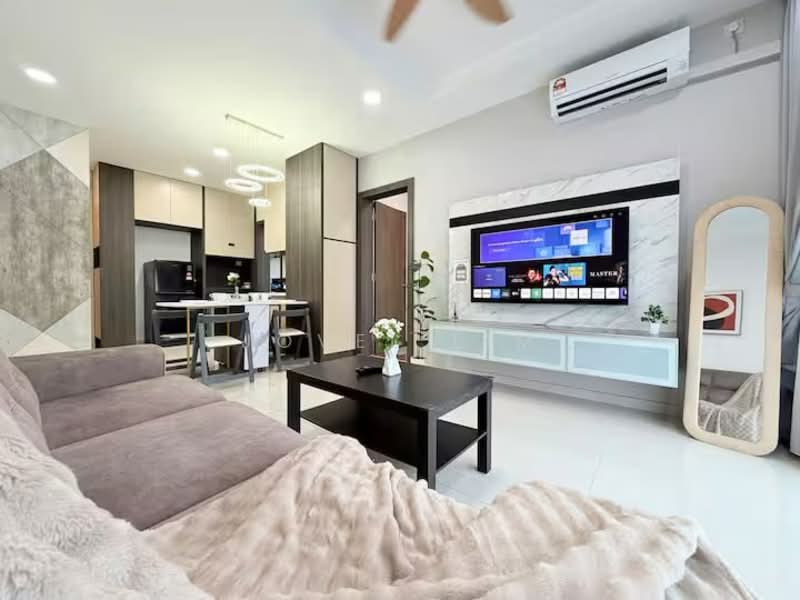 Servis Apartment untuk Dijual di Country Garden Central Park - Jovel Lim - Living Room - PropertyGuru.com.my
