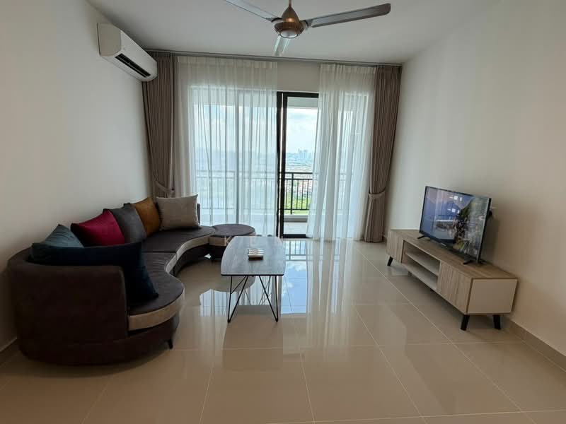 Service Residence for Rent at Baron Residence @ Lake City - Ken . - Living Room - PropertyGuru.com.my