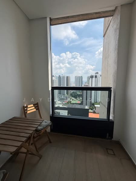 Service Residence for Rent at Arcoris SOHO - Jayden Tong - Balcony - PropertyGuru.com.my