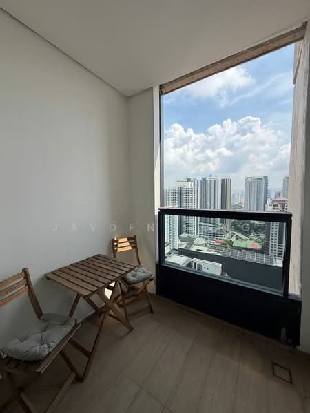 Service Residence for Rent at Arcoris SOHO - Jayden Tong - Balcony - PropertyGuru.com.my