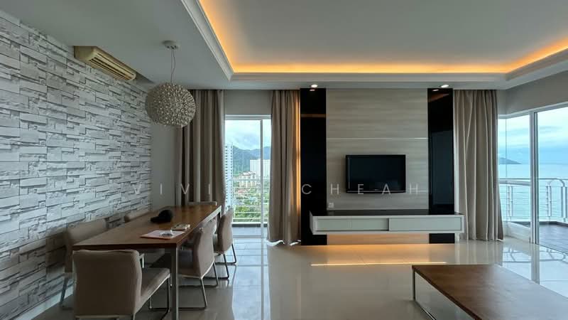 Condominium for Rent at Bayu Ferringhi Condominiums - Vivien Cheah - Living Room - PropertyGuru.com.my