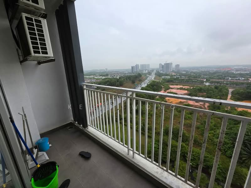 Service Residence for Rent at Centra Residences - Keith Wong - Balcony - PropertyGuru.com.my