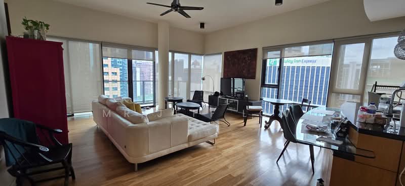 Service Residence for Rent at St Mary Residences - Mr Jeff Low - Living Room - PropertyGuru.com.my