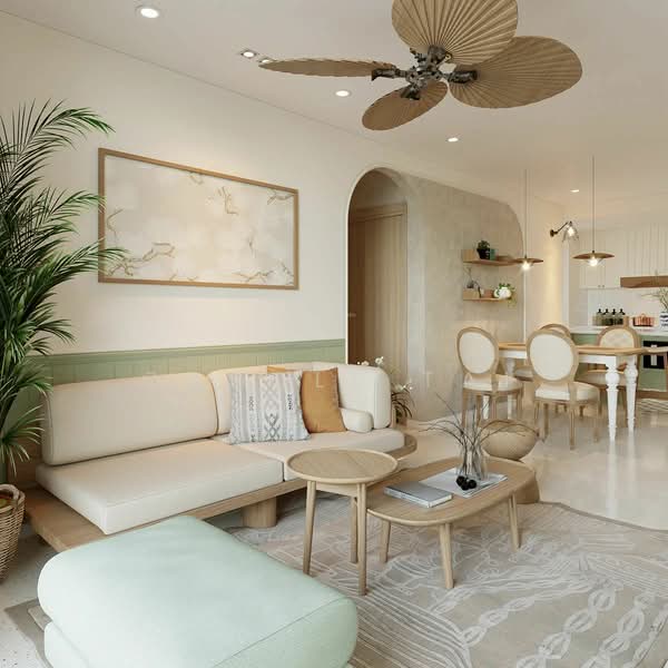 Condominium for Rent at The Boulevard - Caroll Tai - Living Room - PropertyGuru.com.my