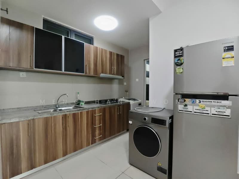 Servis Apartment untuk Dijual di D'Secret Garden (Pangsapuri Kempas Indah) - Meng Hang Wong - Kitchen - PropertyGuru.com.my