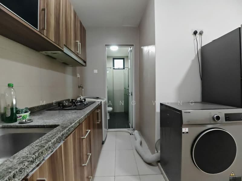 Servis Apartment untuk Dijual di D'Secret Garden (Pangsapuri Kempas Indah) - Meng Hang Wong - Kitchen - PropertyGuru.com.my