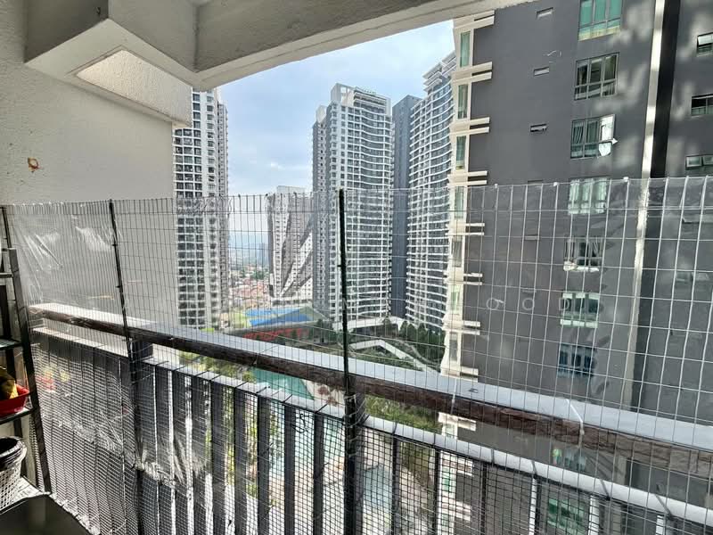 Service Residence for Sale at KL Traders Square - Arbain Mahmood - Balcony - PropertyGuru.com.my