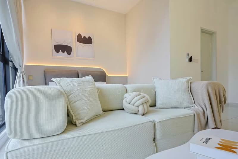 Service Residence for Rent at Majestic Residence - Sky Chan - Living Room - PropertyGuru.com.my