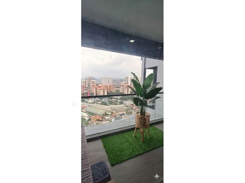 Kondominium untuk Disewa di Bennington Residences @ SkyArena - Chee Seng - Balcony - PropertyGuru.com.my
