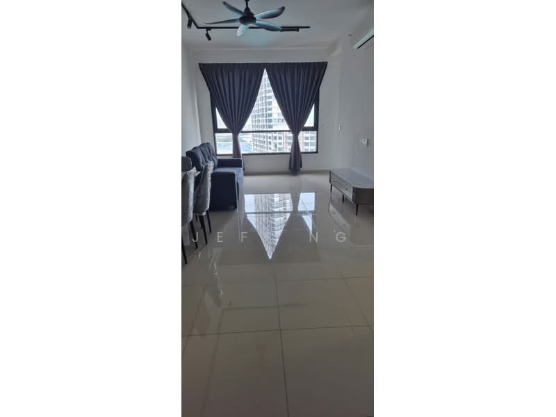 Service Residence for Rent at BeCentral @ i-City - Jeff Ng - Living Room - PropertyGuru.com.my